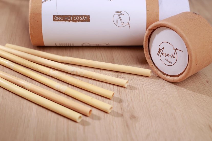 Pure Reed Drinking Straws